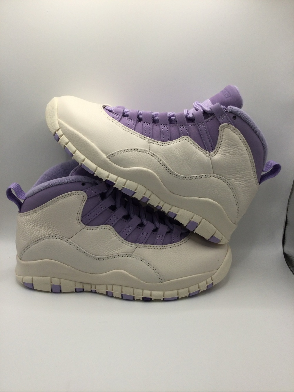 Nike Women’s Air Jordan Sneakers White and Lavender